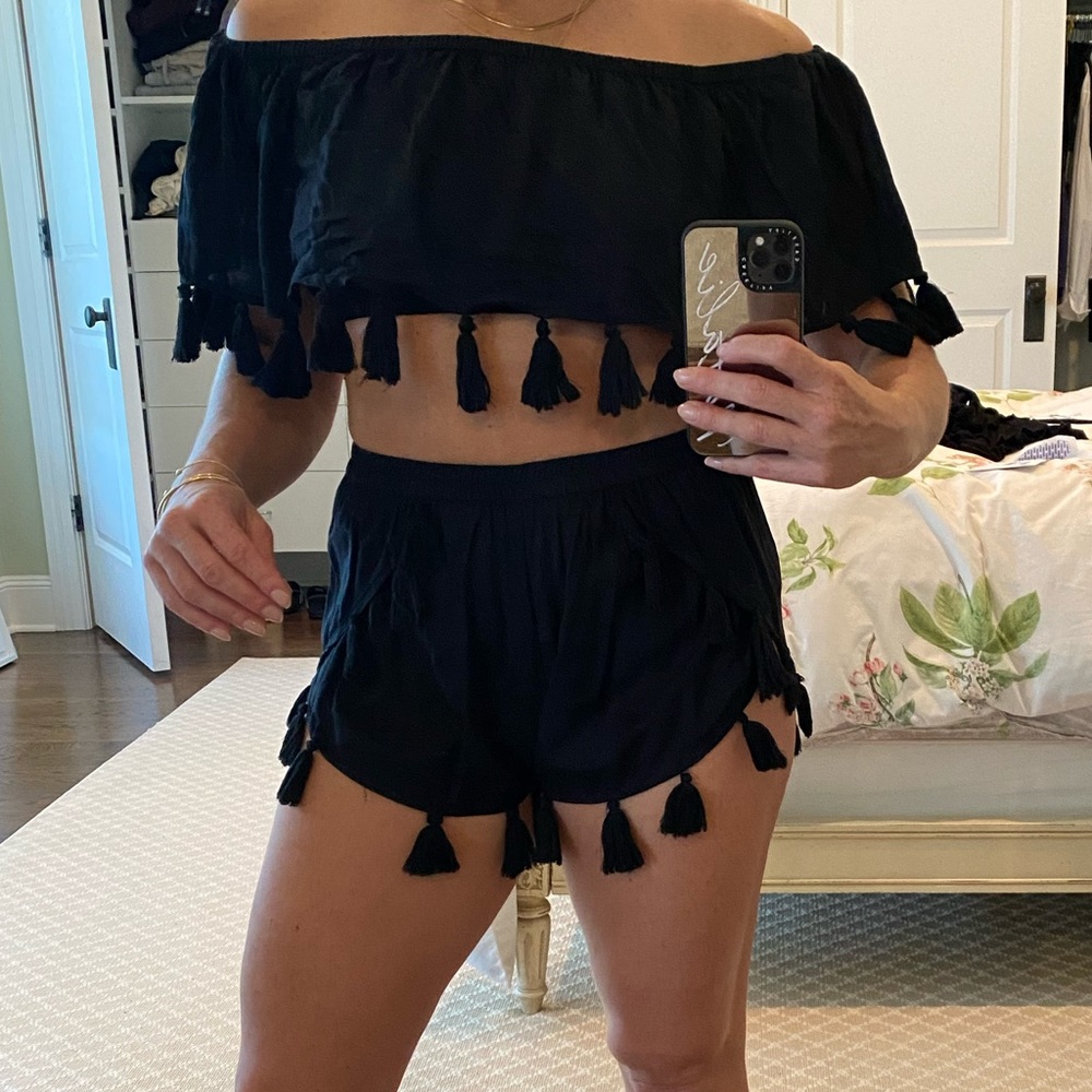 Cute summer set, coverup or wear aroud